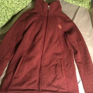 Women’s full zip North Face jacket